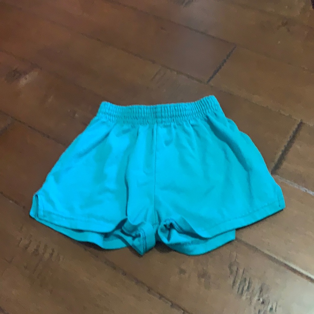 Blue active shorts